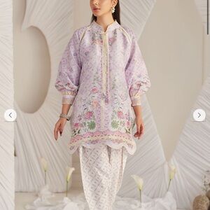NEW Farah Talib Aziz Kira lavender outfit M